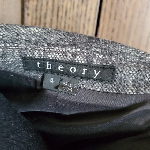 Theory Wool Tweed Blazer - Picture 2 of 4